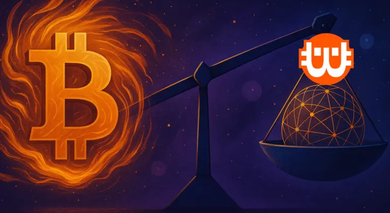 A Bitcoin most nem gyenge – hanem feszült: a tőkeáttétel mindent eldönthet