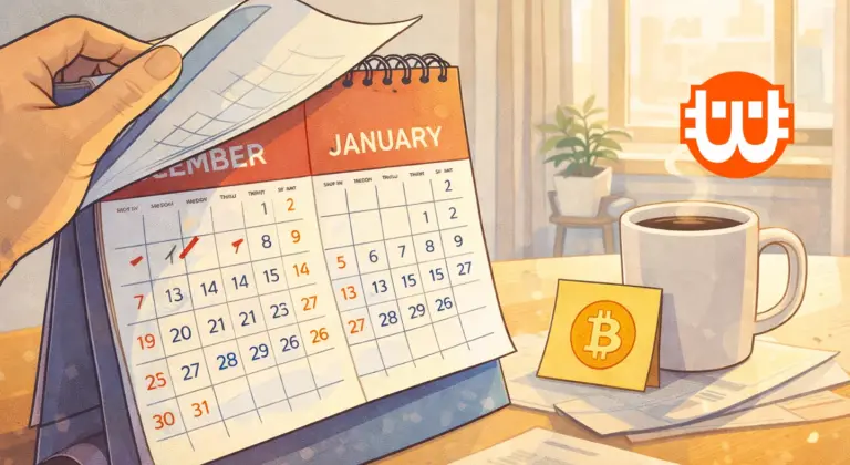 A nehéz évzárás után hosszú távú lehetőség állhat a bitcoin előtt