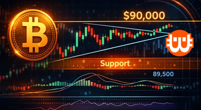 A Bitcoin újra 90.000 dollár közelében – miért más most ez a konszolidáció?