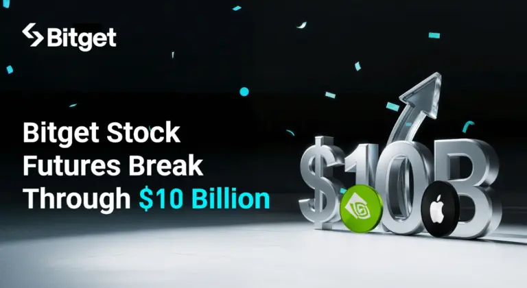 A Bitget áttörte a 10 milliárdot: óriási tempóban nő a tokenizált részvénypiac