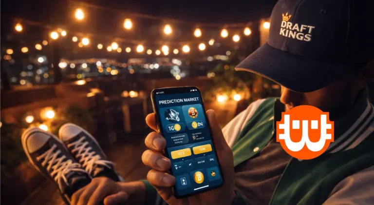 A DraftKings új pályára lép: jönnek a predikciós piacok – és a kriptó sincs messze