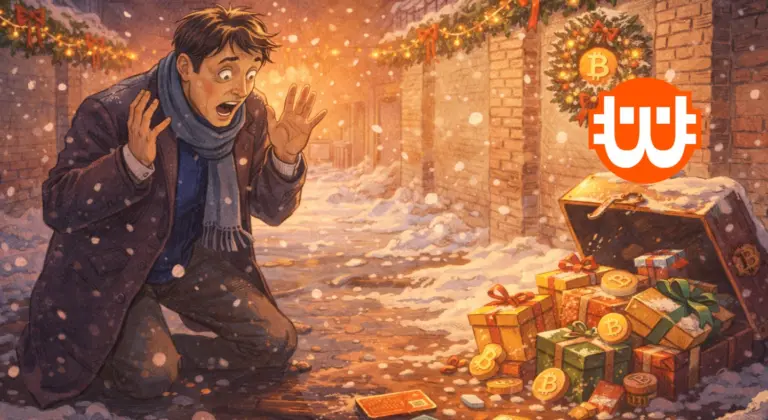 Egy likviditási hiba okozott karácsonyi meglepetést a bitcoin piacán