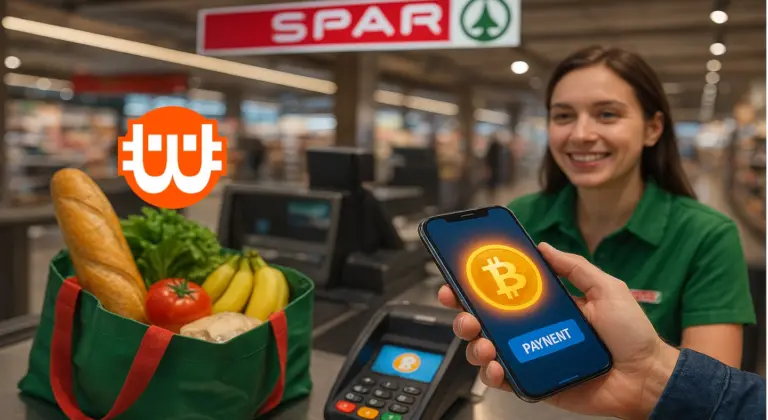 Bitcoin a kasszánál: a svájci SPAR bevitte a kriptót a hétköznapi bevásárlásba