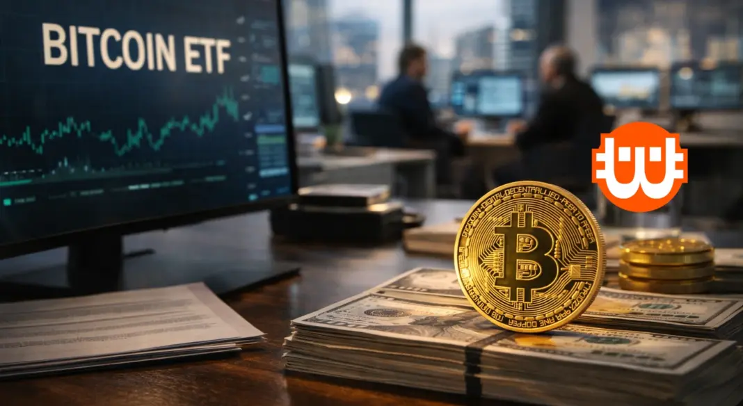 A Bitcoin ETF-ekbe ömlik a pénz: 1,7 milliárd dollár három nap alatt