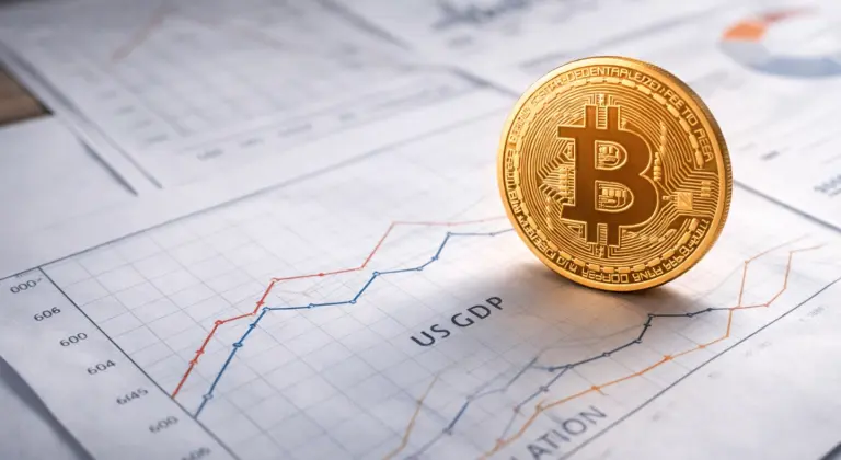 Így reagálhat majd a bitcoin az amerikai GDP- és inflációs adatokra