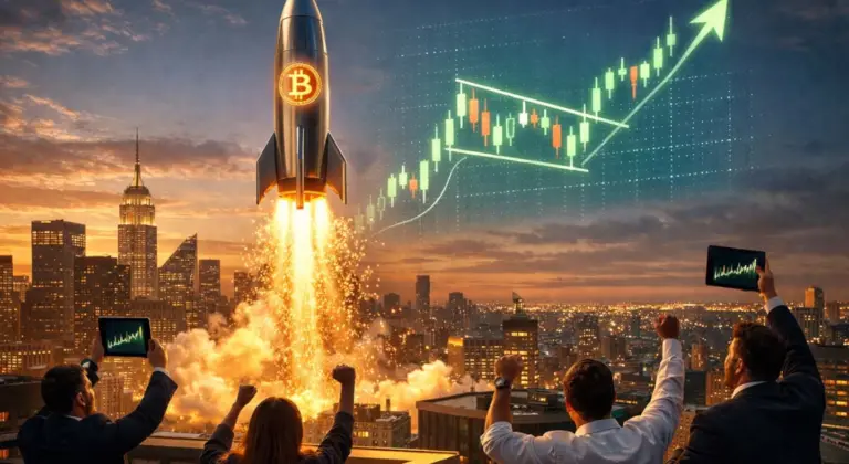 Bitcoin árfolyam ma: egy vezető elemző bikás zászlót azonosított, 112.000 dolláros céllal a BTC grafikonján