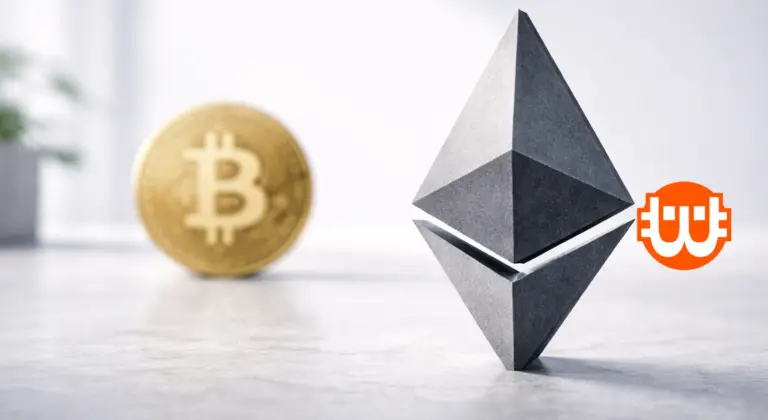 Majdnem 100%-kal nőtt az ether a bitcoinhoz képest