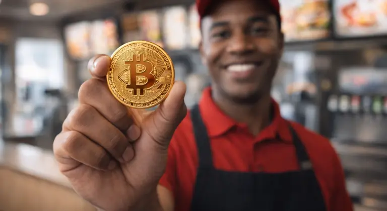 Bitcoinnal motiválná dolgozóit egy amerikai gyorsétteremlánc