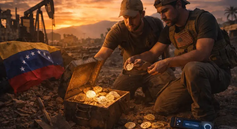 Bitcoin-kincset is találhattak az amerikaiak Venezuelában?