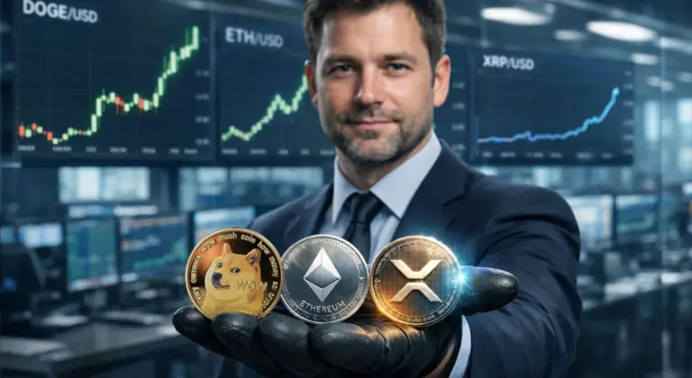 Mennyit érhet az XRP, ha a Dogecoin 2 dollárra, az Ethereum 7000 dollárra emelkedik?