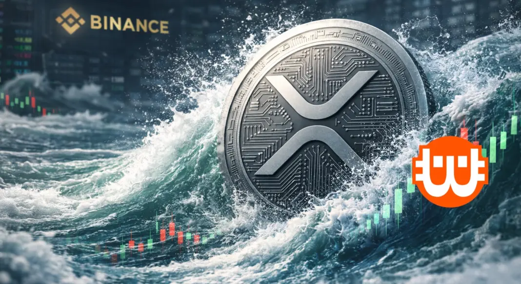 Likvidálási hullámokkal küzd az XRP a Binance-en