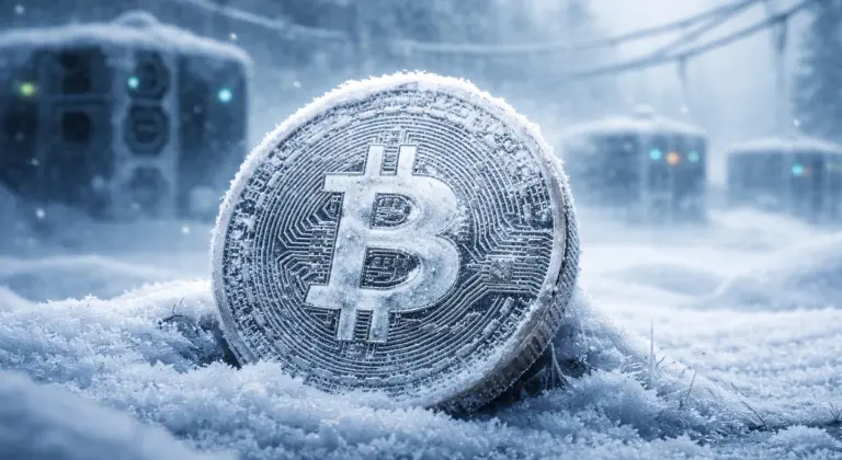 Ilyen hatással volt az amerikai téli vihar a Bitcoin bányászati nehézségére