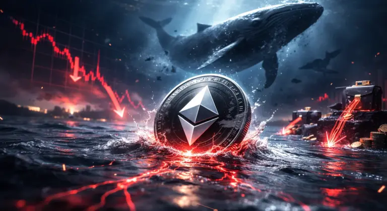 Mínuszban vannak az Ethereum bálnái, eladási hullám fenyeget