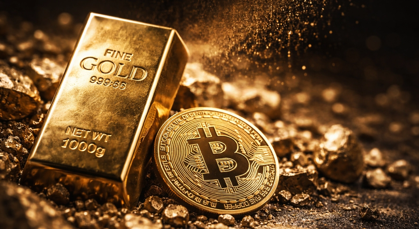 Újra előnybe kerülhet a bitcoin az arannyal szemben Újra előnybe kerülhet a bitcoin az arannyal szemben