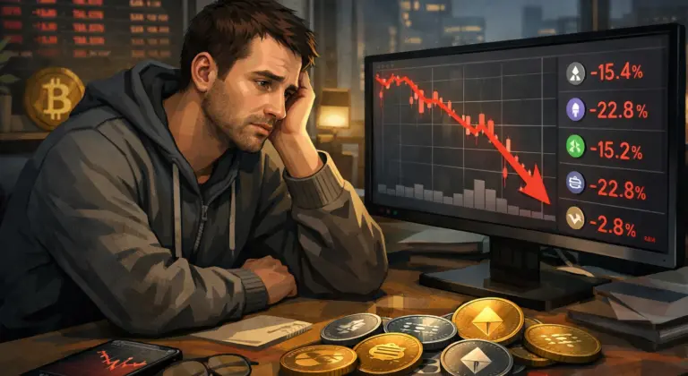 Az altcoinok iránti érdeklődés két éves mélyponton van