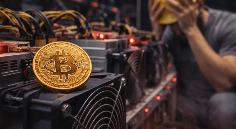 Egyre több Bitcoin-bányász kerül veszteségbe – már a hálózat is reagál