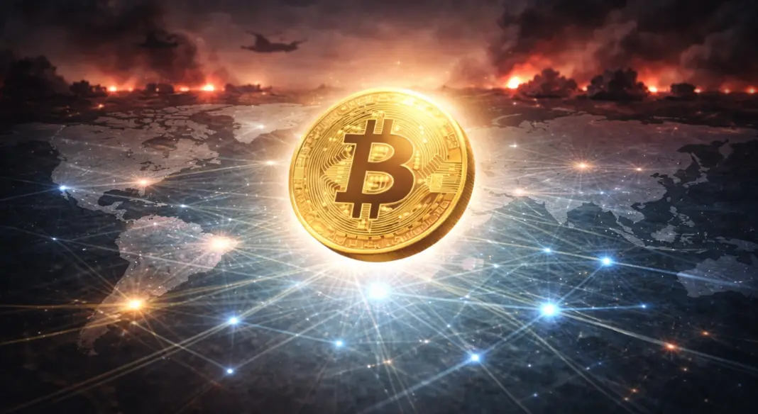 Háborús félelmek közepette a Bitcoin mást üzen