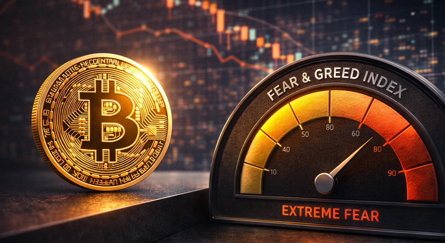 Újra pánik a kriptopiacon: a Fear & Greed index zuhant