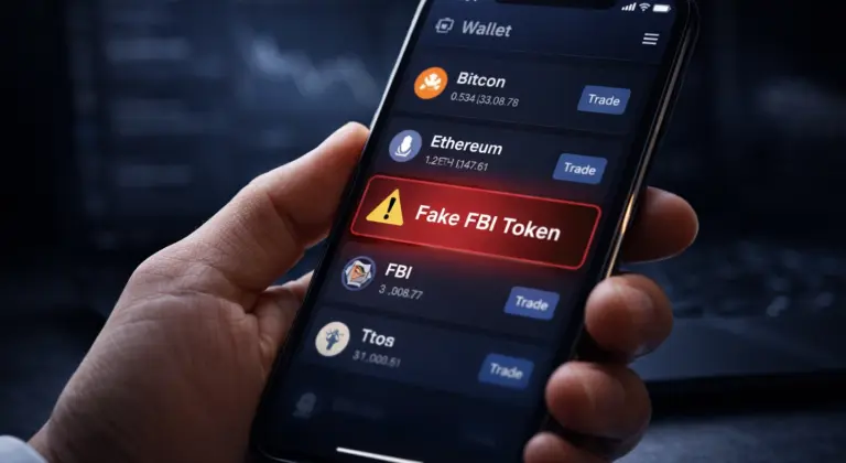 Hamis FBI token terjed a Tron hálózaton – figyelmeztetés érkezett