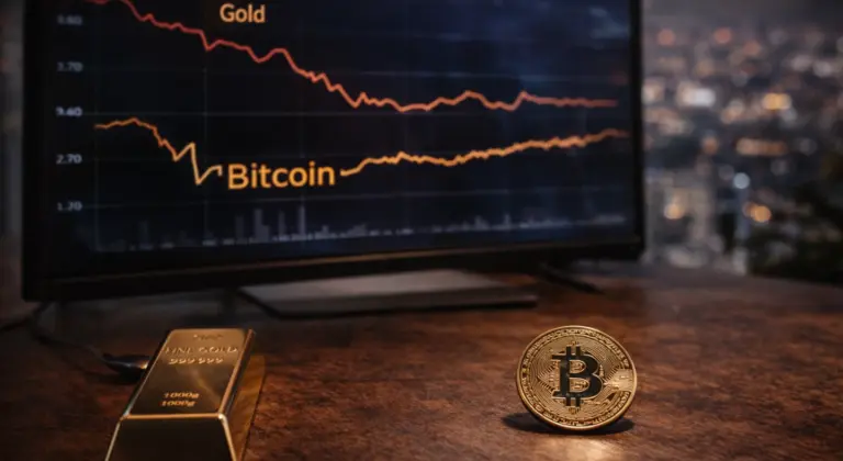 Az arany zuhan, Bitcoin tartja magát – változik a piac