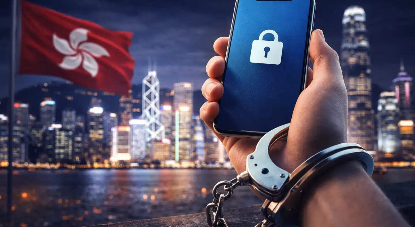 Hongkongban már bűncselekmény lehet, ha nem oldod fel a telefonod Hongkongban már bűncselekmény lehet, ha nem oldod fel a telefonod