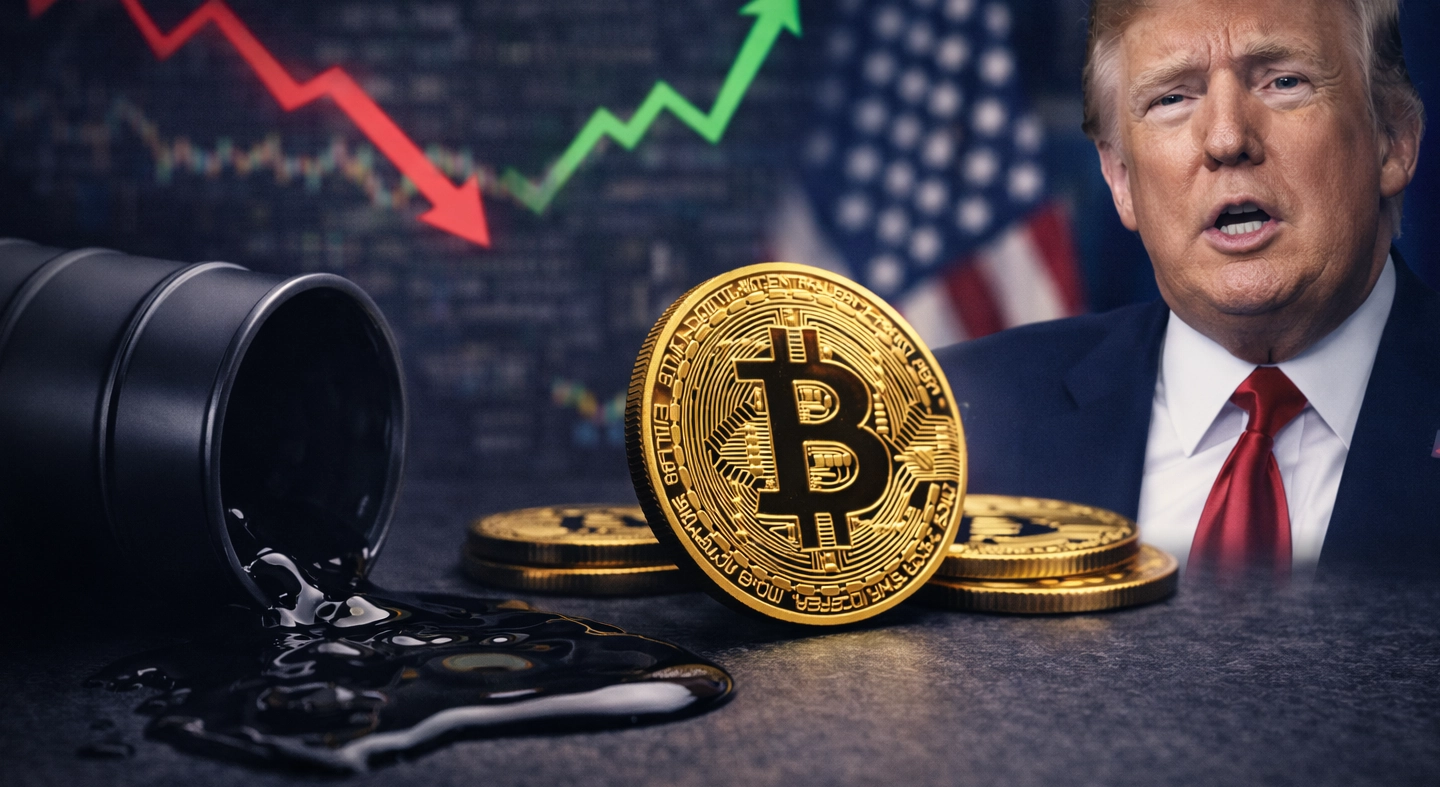 Az olaj esett, a kriptó emelkedett – a piac Trump üzeneteire reagál
