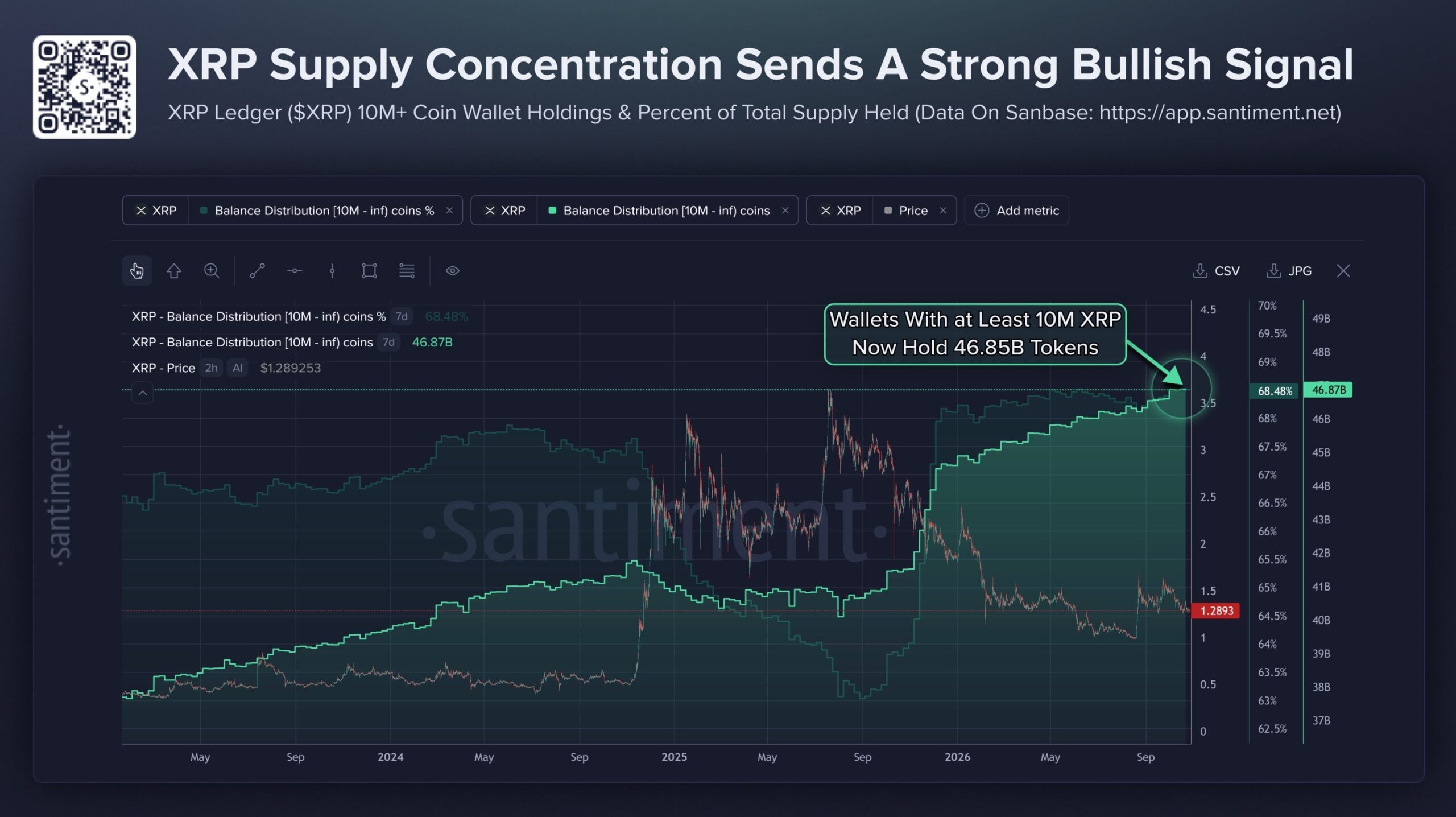 XRP Supply Concentration